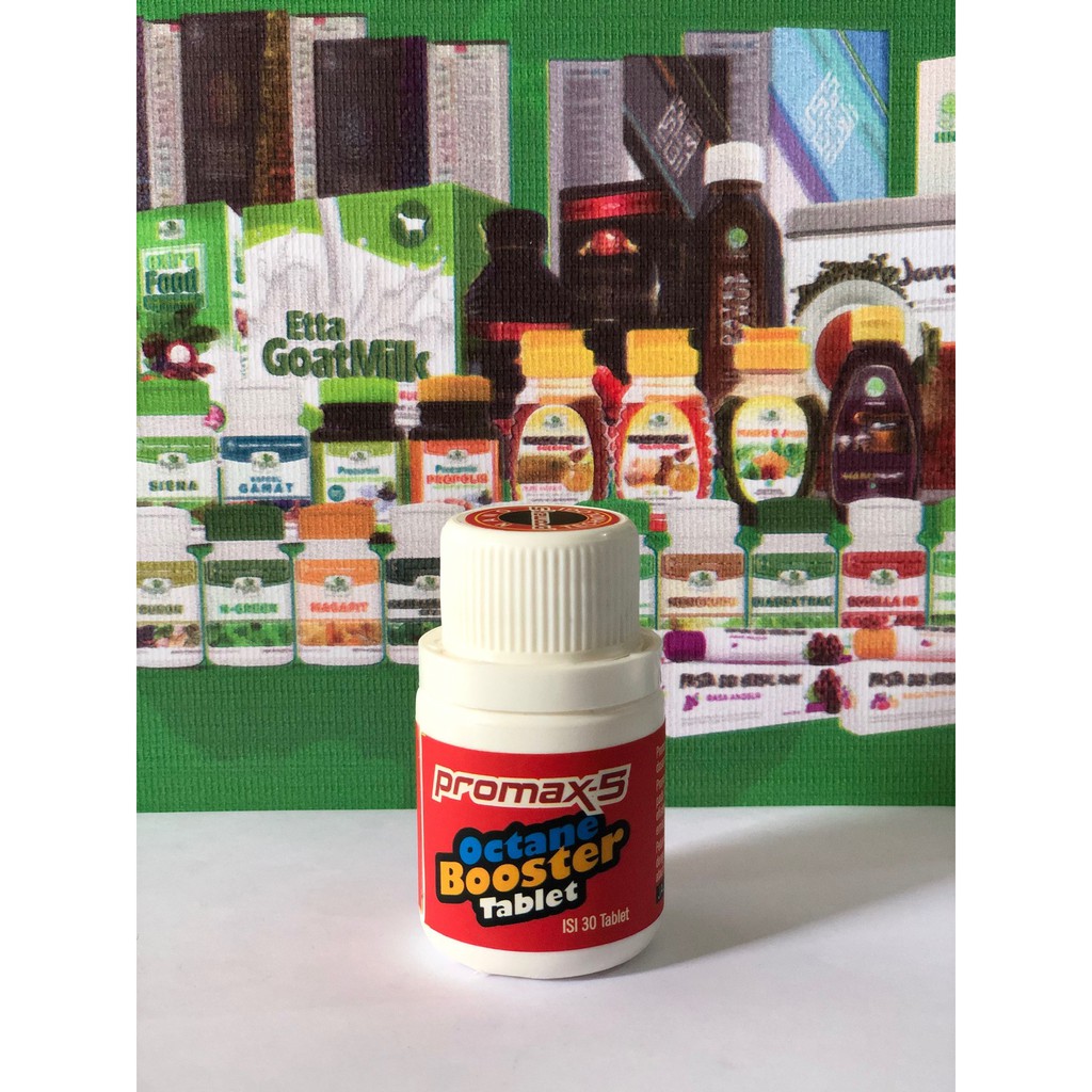 Jual Promax5 Octane Booster Tablet / OctaneBosster / Isi 30 Tablet Indonesia