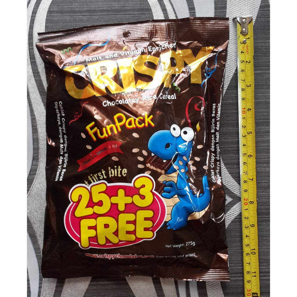 

Crispy chocolatey / crispy malaysia fun pack