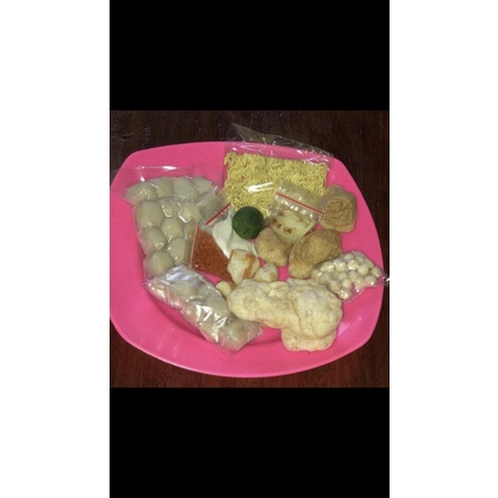 

Baso Aci cabe geprek (Murah isian super lengkap)