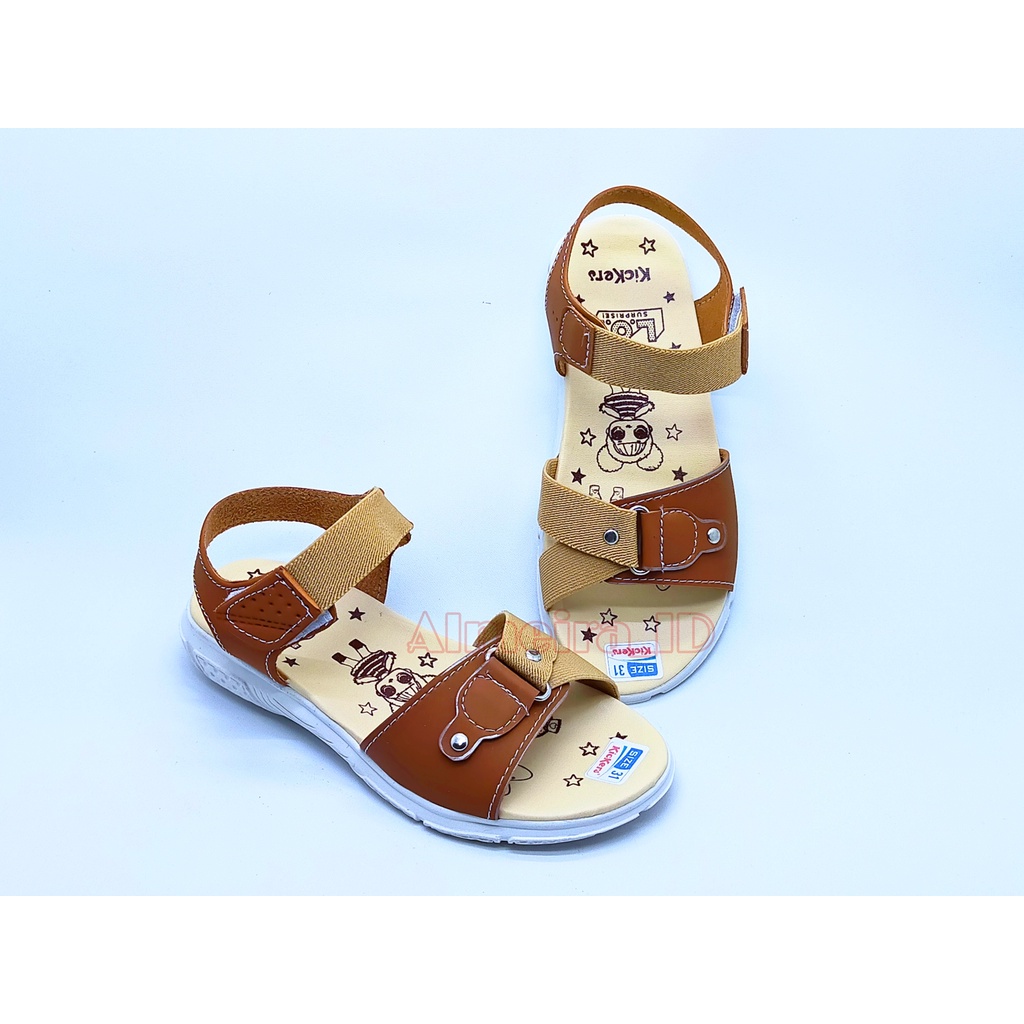 Sandal Anak Perempuan Slip On Kickers Karakter Terbaru | Sandal Anak Cantik &amp; Simpel | Sandal Anak Berkualitas