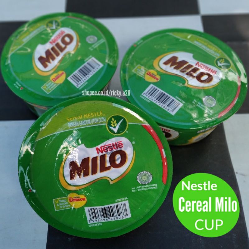 

Milo Sereal Cup Makanan Sehat Cereal Nestle 1cup