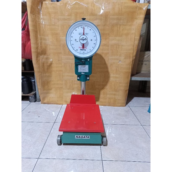 Timbangan Duduk Jarum Nagata 50kg atau 100kg A100w