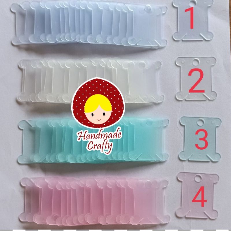 Tempat gulungan benang sulam/bobin benang sulam 20 pcs