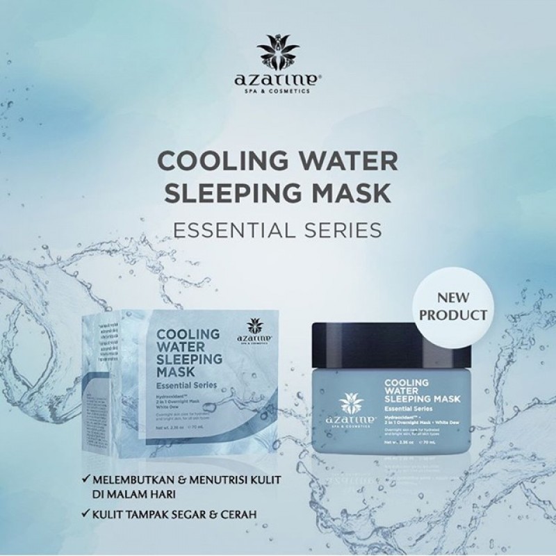 

Azarine Cooling Water Sleeping Mask