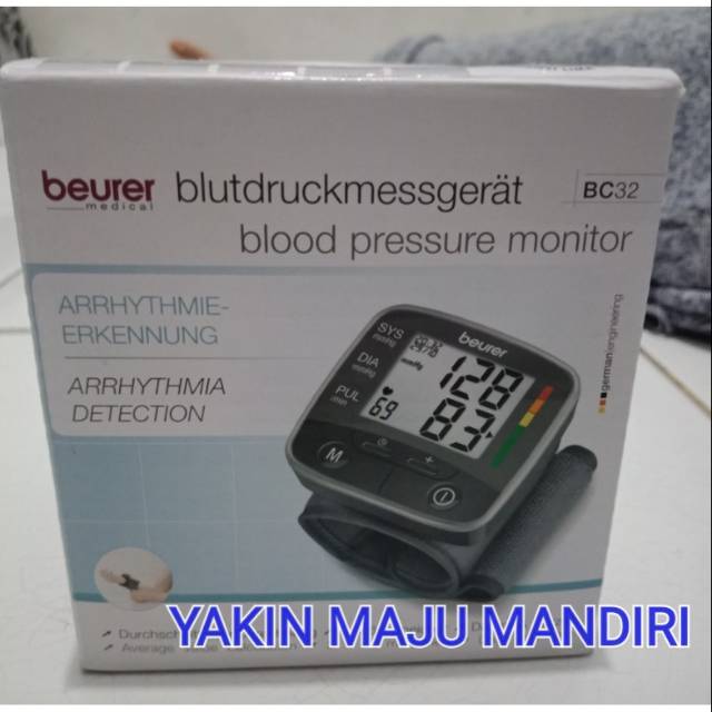 Tensi Pergelangan / Tensimeter Digital Beurer BC-32