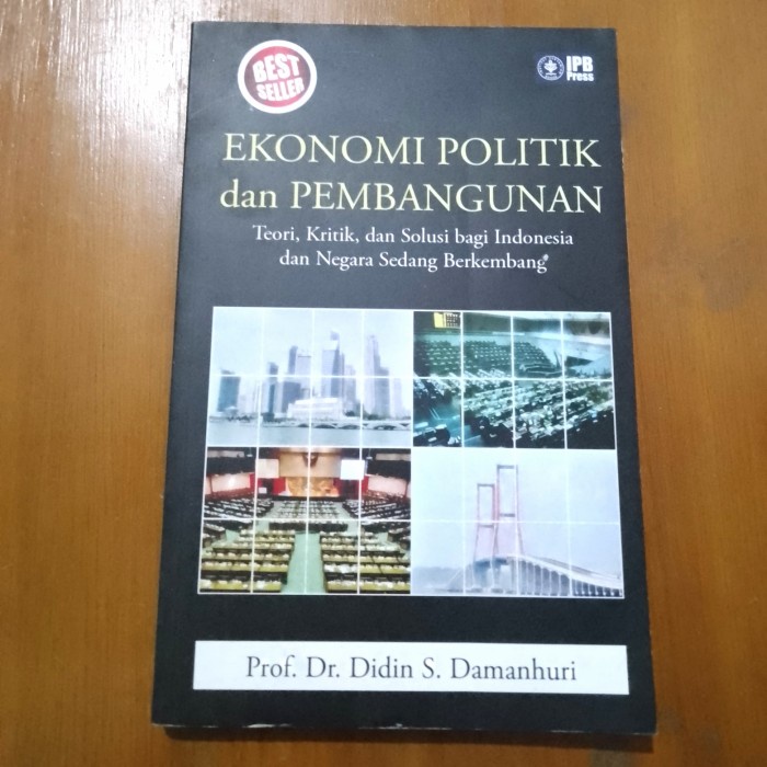 Buku EKONOMI POLITIK & PEMBANGUNAN