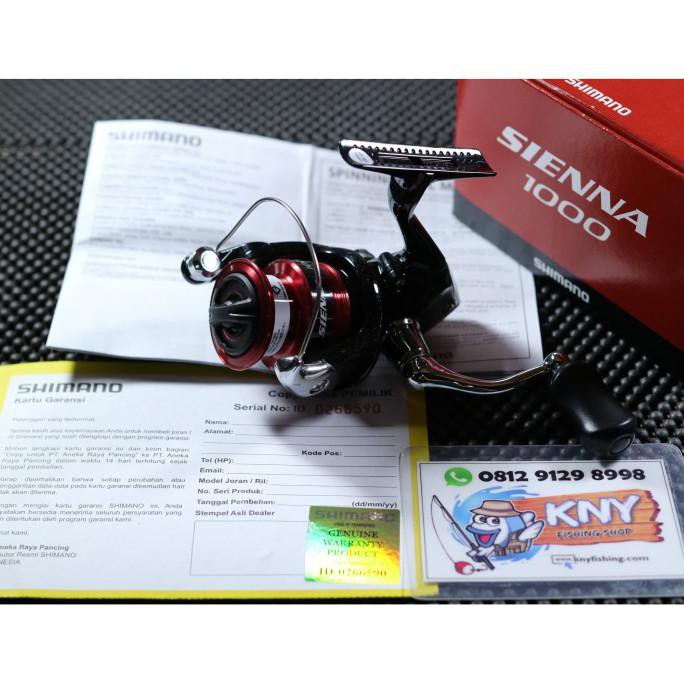 Reel Shimano Legendaris Sienna 1000 Fg Original Bersertifikat