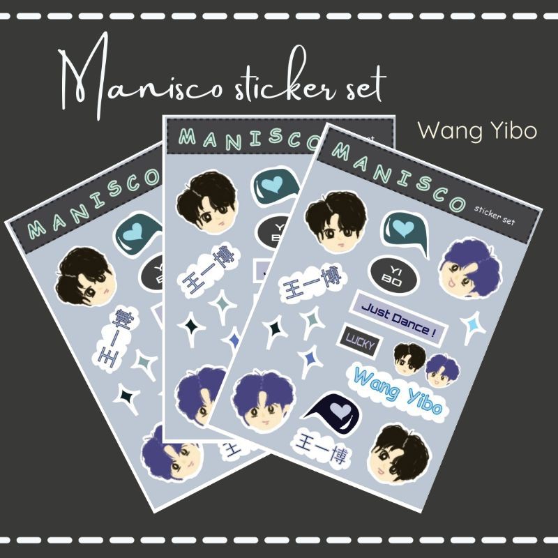 Wang Yibo stiker | stiker diary / stiker laptop / stiker hp / stiker tumbler
