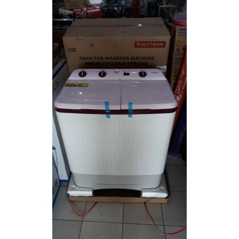 Mesin cuci Polytron PWM 8363 kapasitas 8kg