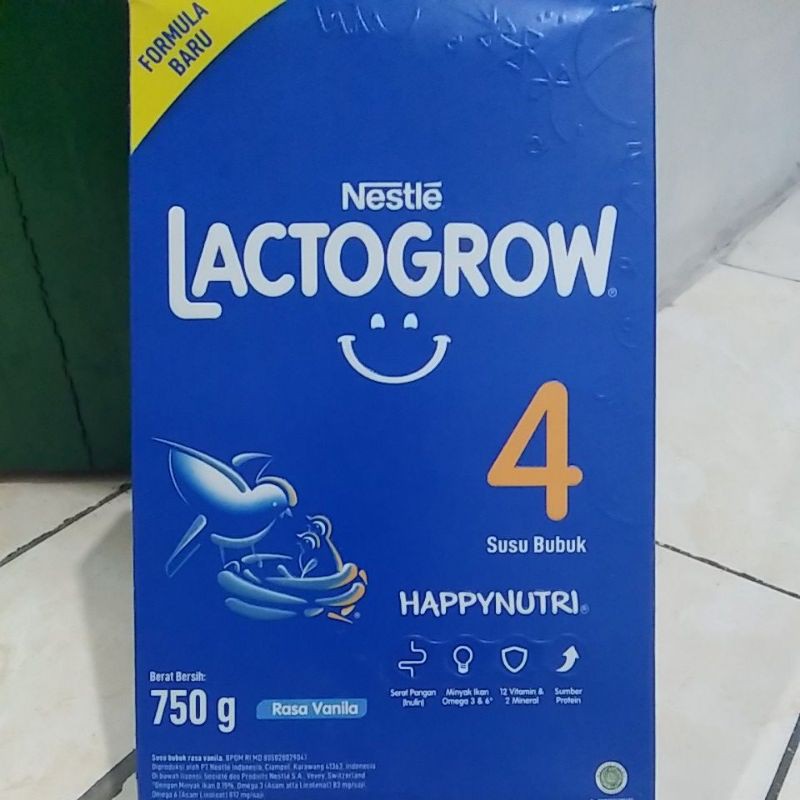 

lactogrow 4 vanila madu 735 gram