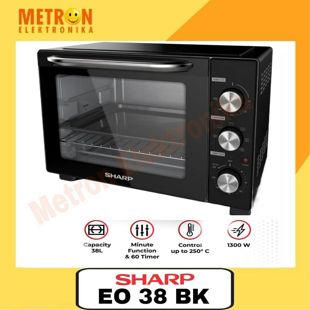 SHARP EO 38 BK - ELECTRIC OVEN 1300W - 38 LTR