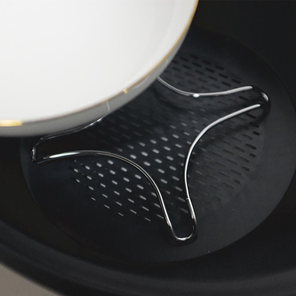 Quinton Pot Stand Segi Empat Stainless Steel Untuk Kompor Gas Perlengkapan Camping Rak Kompor Gas