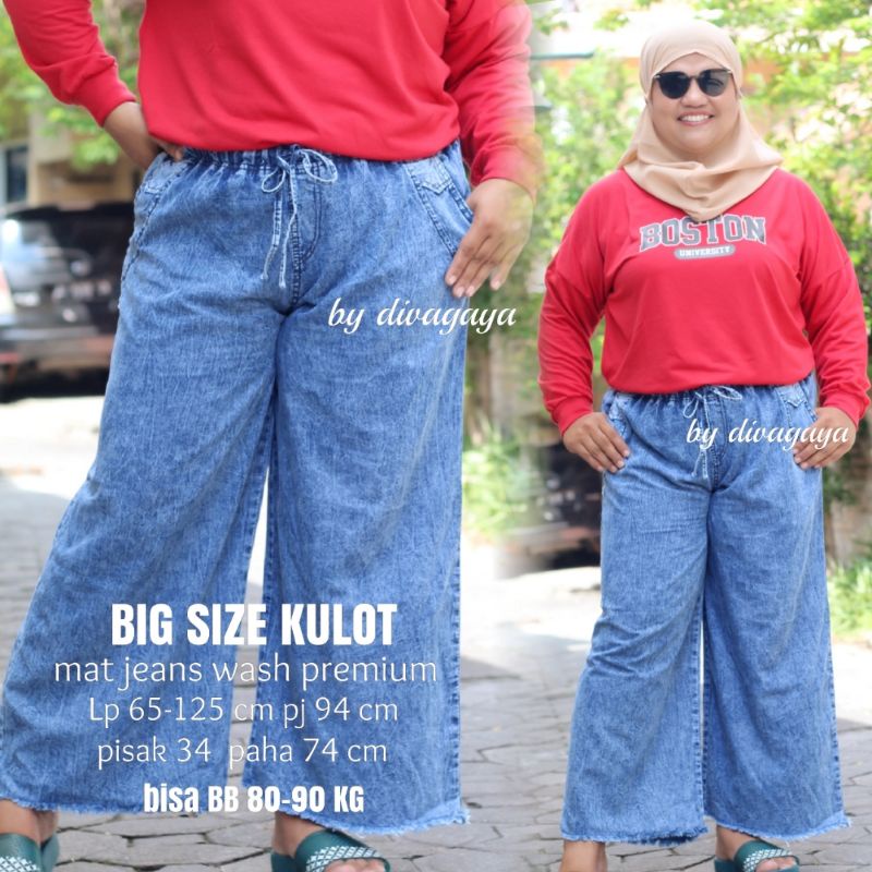 BIG SIZE KULOT SUPER JUMBO