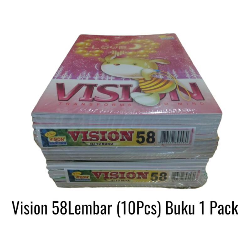 

Buku Tulis Vision isi 58 Lembar Buku Tulis Sekolah Vision 58 Lembar
