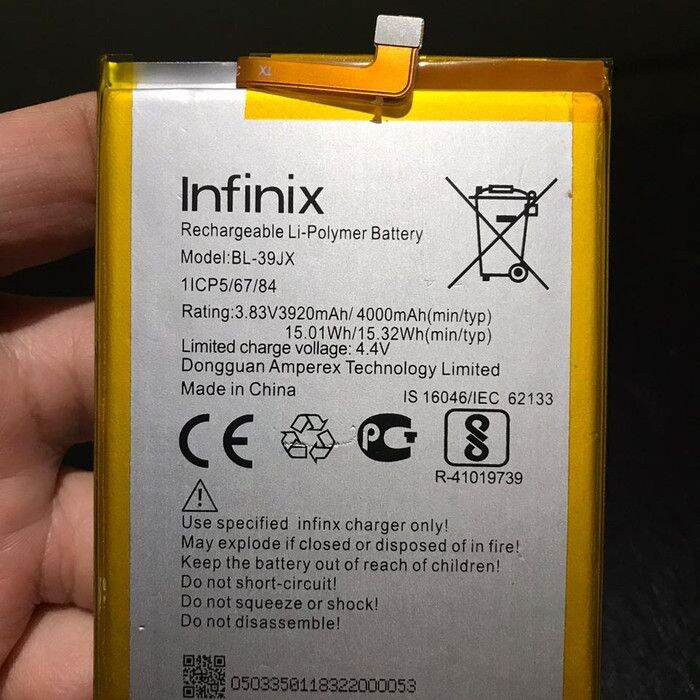 Baterai Batre Battery INFINIX BL40BX / X600 NOTE 2 Original 100%