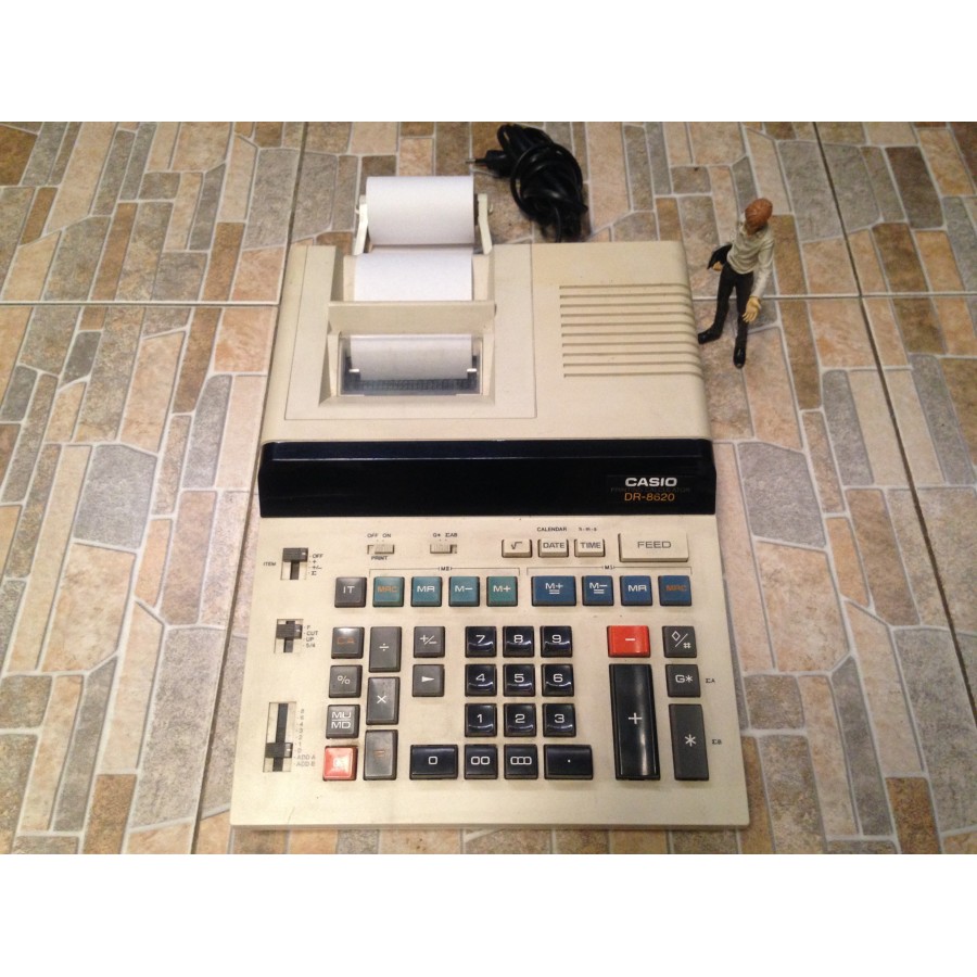 

CASIO DR-8620 Kalkulator Printing Calculator Print Kalkulator Struk