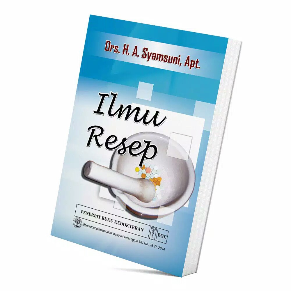 Buku Ilmu Resep - A Syamsuni - ORIGINAL