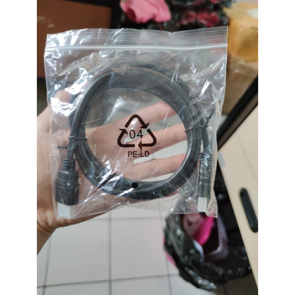 KABEL HDMI 1.5M STANDARD / HDMI 1.5 M MURAH / HDMI 1.5 METER WARNA HITAM