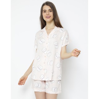 Nevada styves Setelan Piyama baju tidur pendek Shopee Nevada styves Setelan Piyama baju tidur pendek Shopee