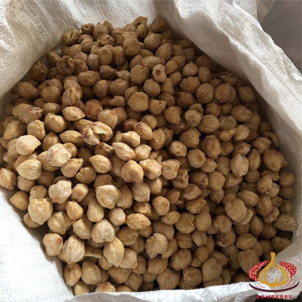 

Kemiri Bulat Utuh 1 Sak Karung Ball 25 kg instant