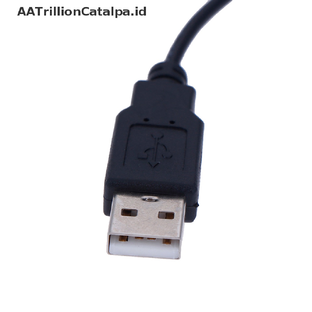 (AATrillionCatalpa) Kabel Konektor Molex USB Ke 4 Pin Untuk Kipas Pendingin Komputer PC