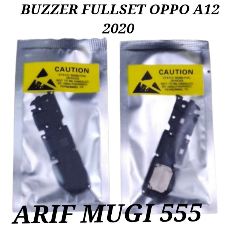 Buzzer Bazzer Loud speaker Music Fullset Oppo A12 2020 Original