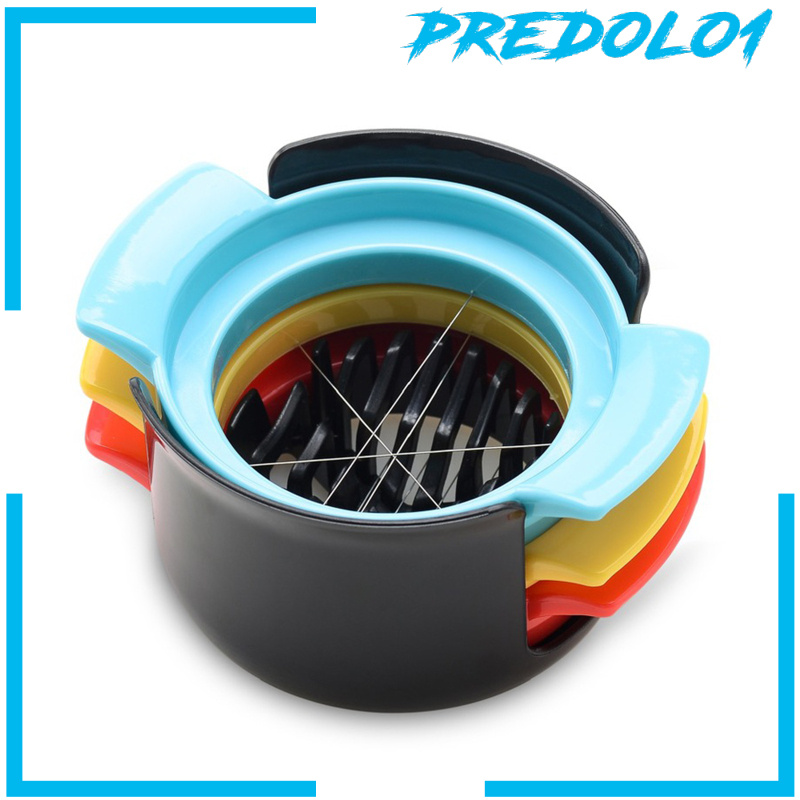 [PREDOLO1]3 in 1 Multipurpose Egg Slicer Egg Cutter Strawberry Slicer