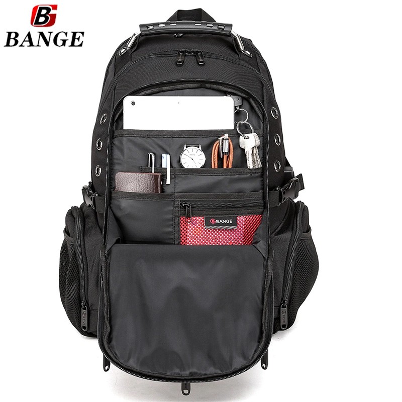 Bange Tas Ransel Backpack Pria 17 Inch BG1901 Hitam