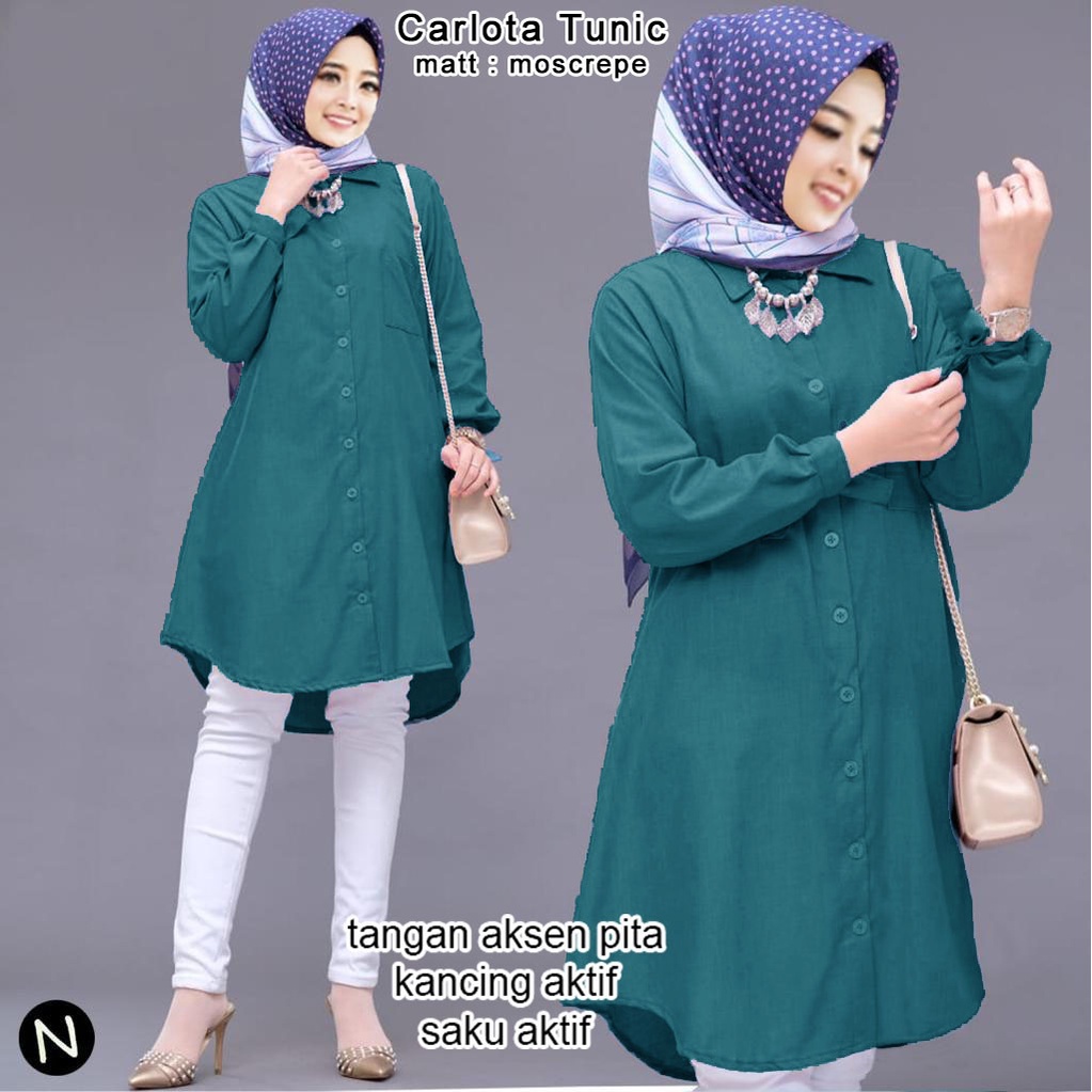 CTN Baju muslim Tunic CARLOTA best seller