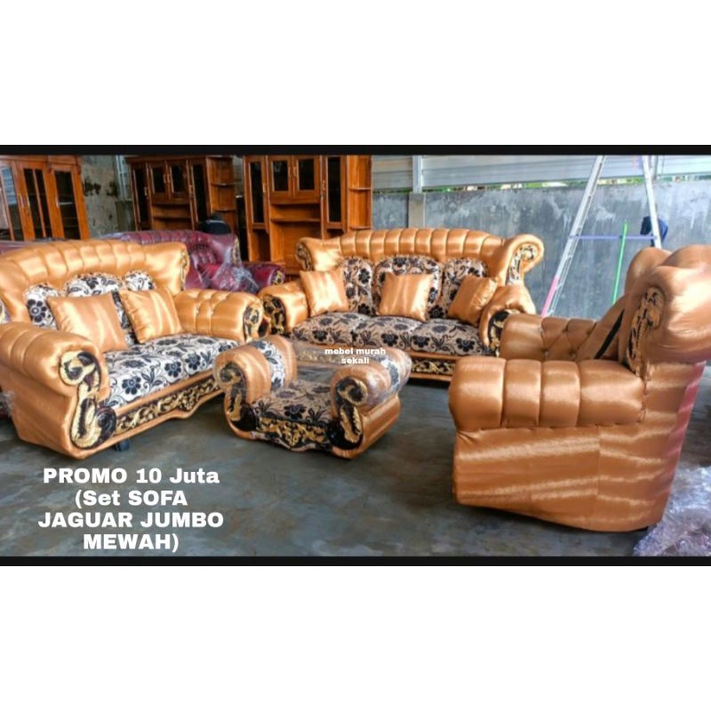 (PROMO) TERMURAH Sofa Jaguar Jumbo Mewah / Sofa Murah