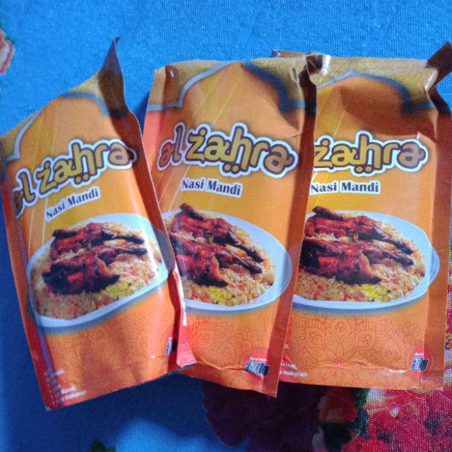Ready Beras Basmati Lengkap Dengan Bumbu Biryani Kabuli Mandi Kebuli Alzahra Al Zahra Instan