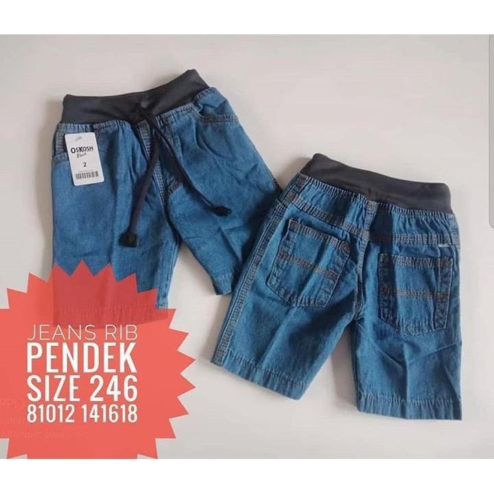 Celana pendek levis anak laki laki 4 8 tahun oskhosh
