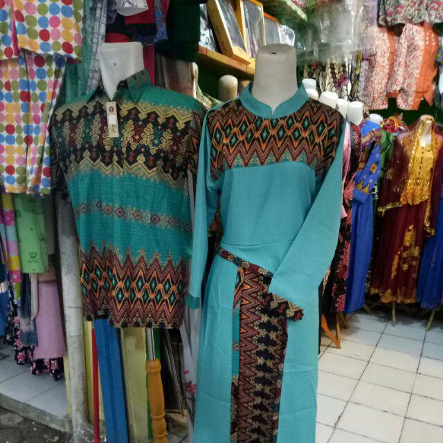 Batik Edo - Batik Couple Ayunda Zavira Zafira Long Blus Setelan Batik