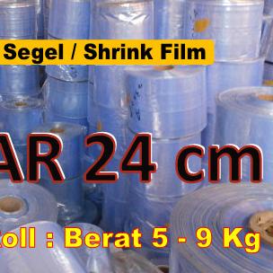 

✿ PLASTIK SEGEL 24CM x 25M ( Shrink Film ) ☟