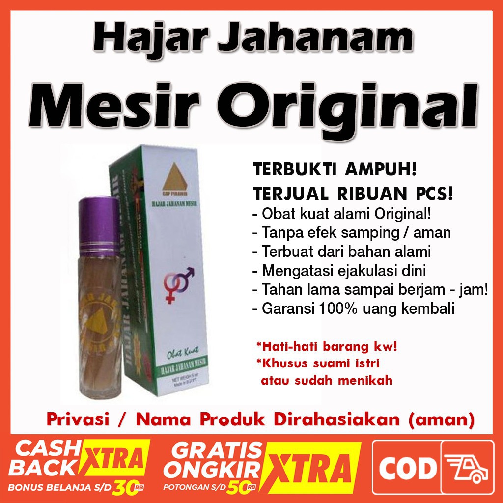 ASLI! Obat Kuat Oles Hajar Jahanam Asli Mesir 5ml / Hajar Jahanam Original