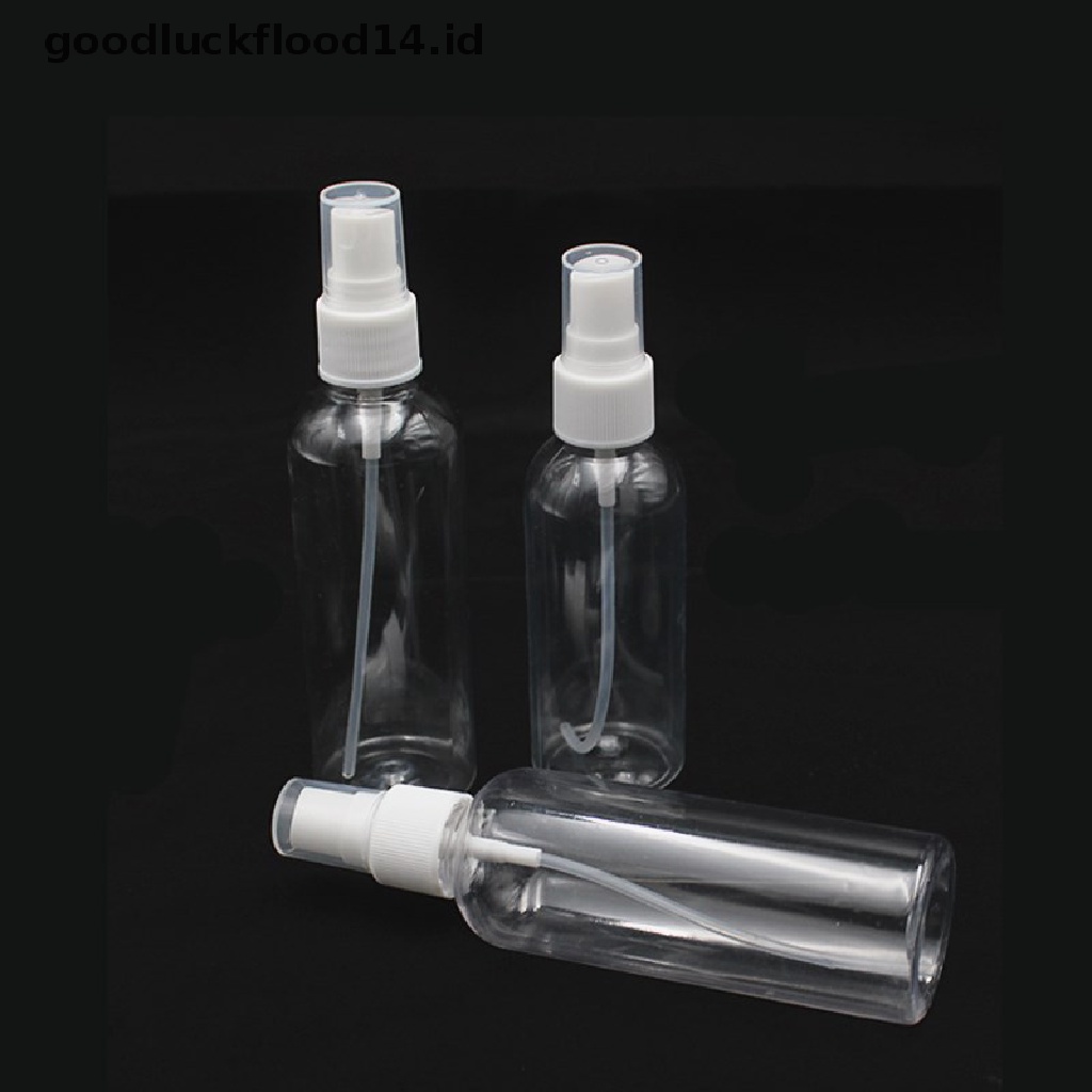 [OOID] 1x Transparent Empty Spray Bottles Plastic Refillable Container Empty Containers ID