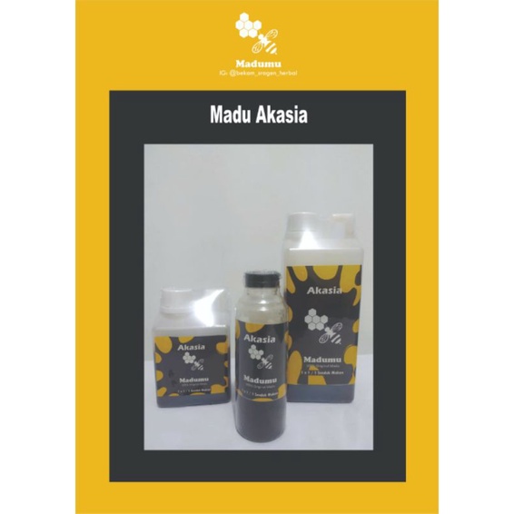 

Termurah MADU Akasia 250 gram, 500 gram, 1 Kg