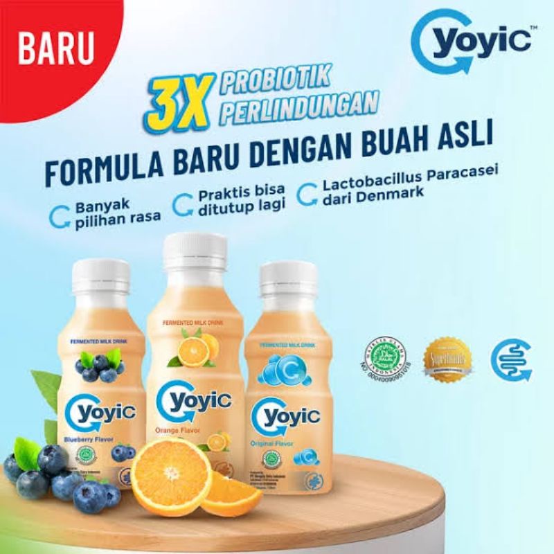 YOYIC minuman fermentasi yoghurt harga 1 botol