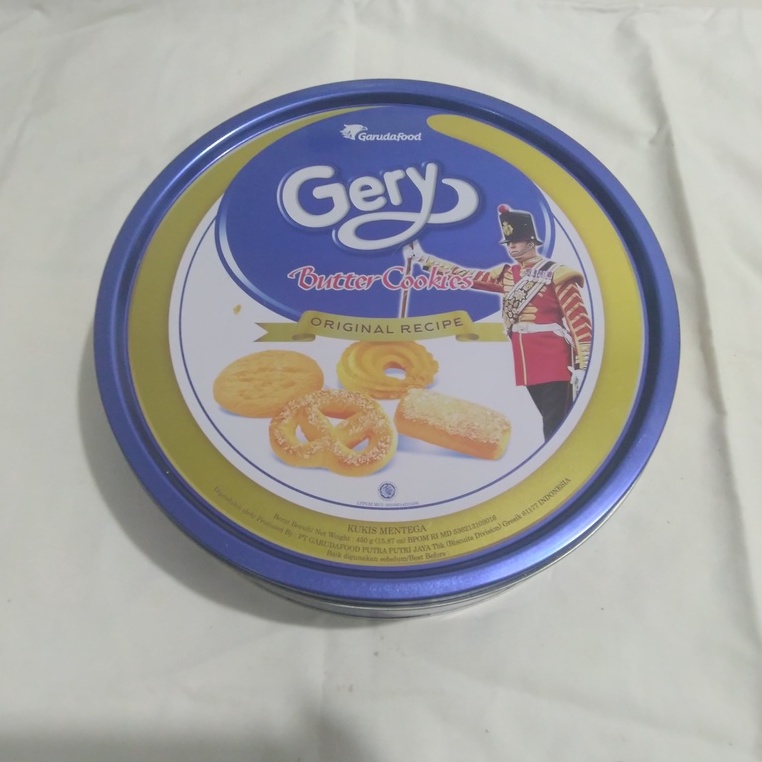 Jual Kaleng Bekas Gery Butter Cookies Bersih Shopee Indonesia