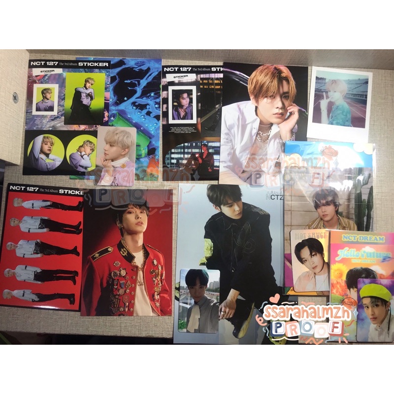 NCT 127 Sticker NCT DREAM Hello Future MD Ace Kit Doyoung 2020 Postcard Neozone Punch Lenticular 3D 