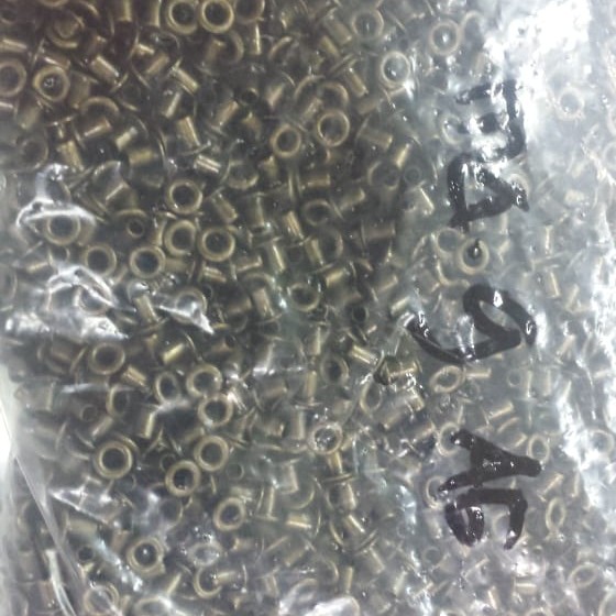 Mata Ayam Eyelet Mini 2.5mm ATG single (tanpa ring belakang)