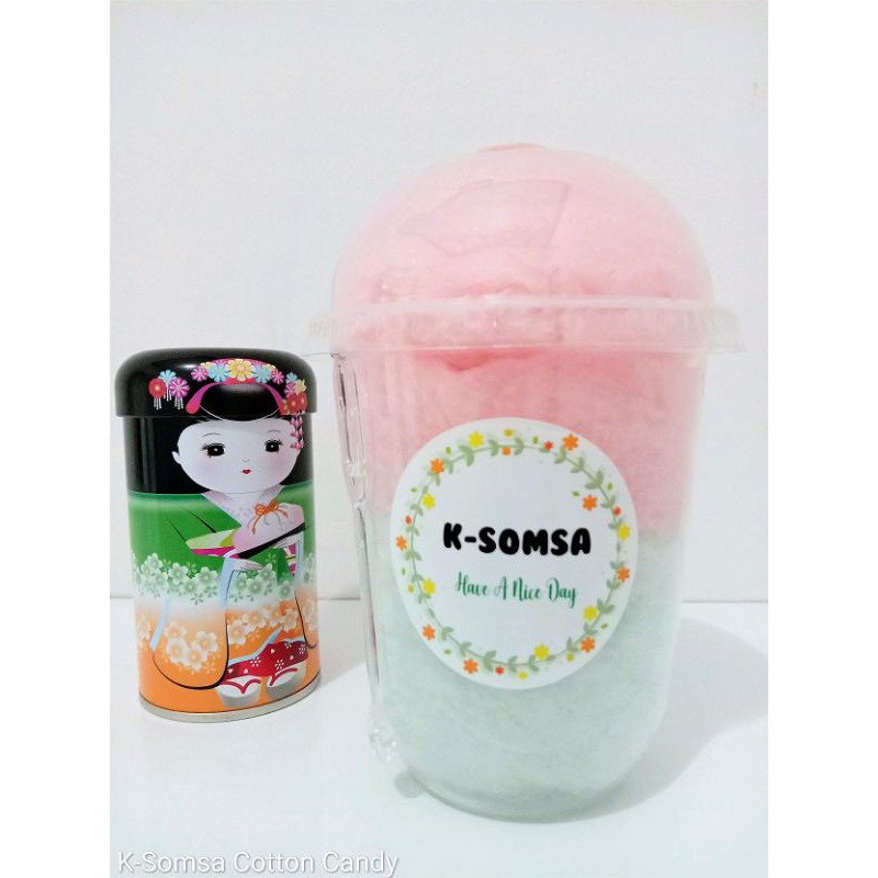 

Cupsom Mini Cotton Candy/Arumanis/Gulali/Permen Kapas