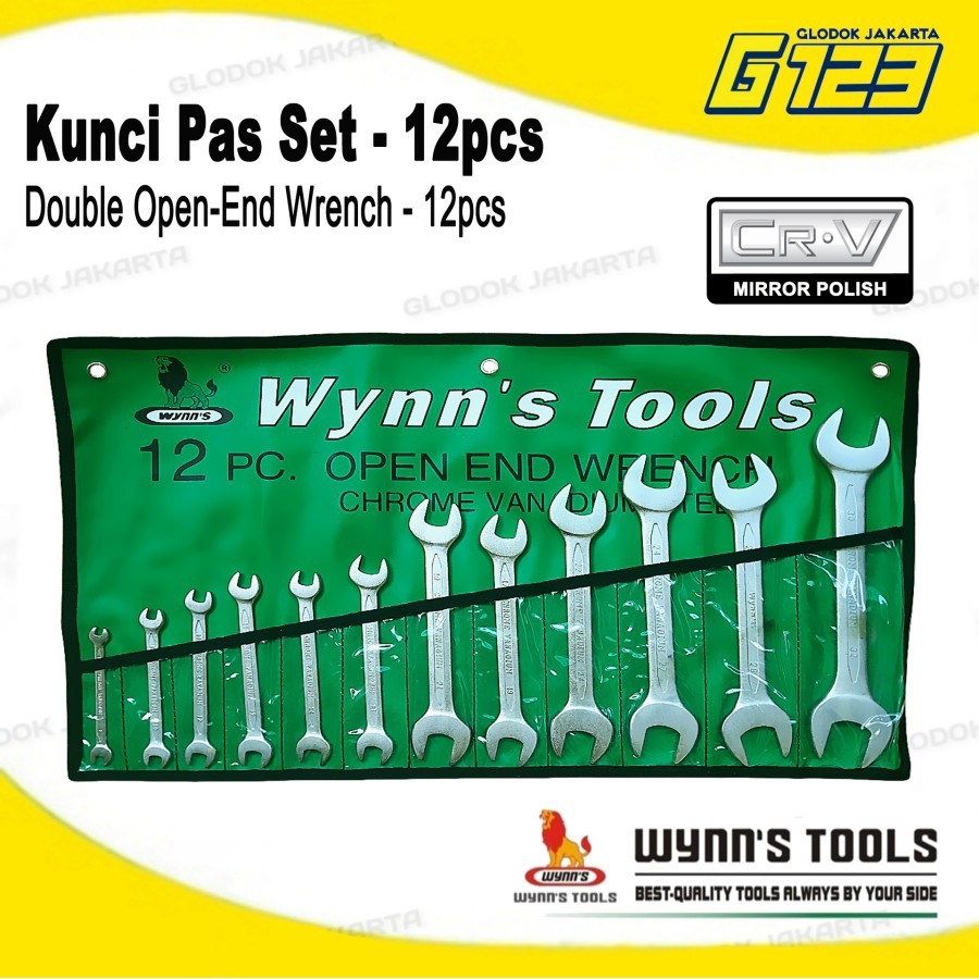 Kunci Pas Set 12pcs Mirror Wynns W0328B