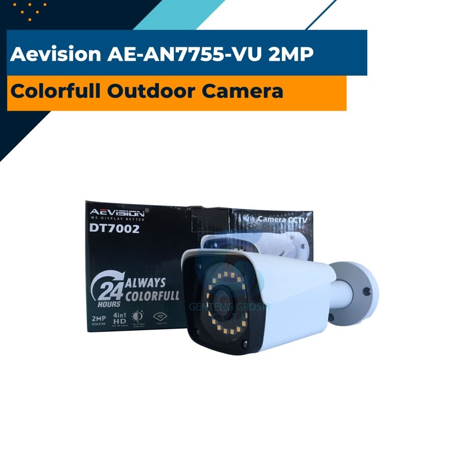 Kamera Outdoor CCTV Colorfull 2MP Aevision DT7002 AE AN7755 VU