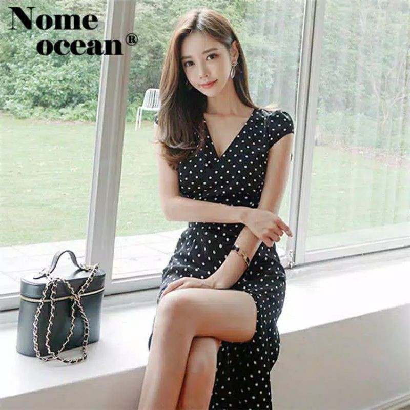 Dress Polkadot Korea