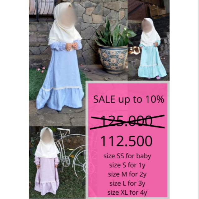 Gamis anak Tsurayya kids