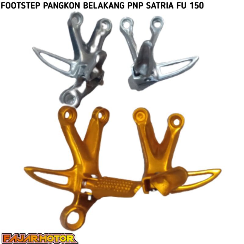 FOOTSTEP BELAKANG PNP SATRIAFU150