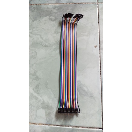 kabel jemper Lanang ke wedok panjang 30 cm#harga perbiji