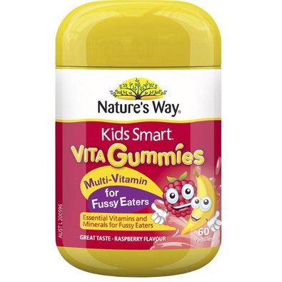 NATURE'S WAY KIDS SMART VITA GUMMIES MULTIVITAMIN FOR FUSSY EATERS 60S