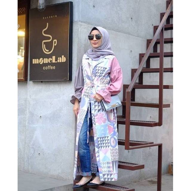 OUTER DRESS RETRO PASTEL MONEL